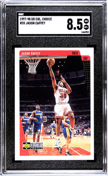 1997-98 Upper Deck Collector's Choice #20 Jason Caffey SGC 8.5