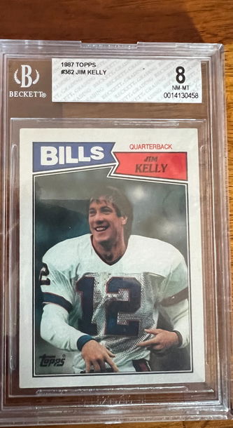 1987 Topps Jim Kelly