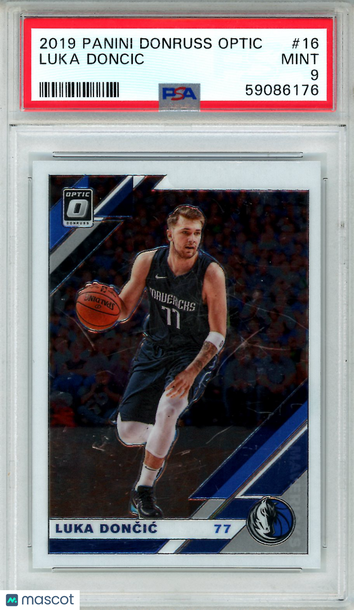 2019 Panini Donruss Optic Luka Doncic #16 PSA 9