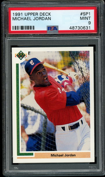 1991 Upper Deck #SP1 Michael Jordan PSA 9 MINT