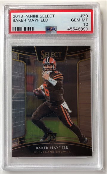 2018 Panini Select Baker Mayfield