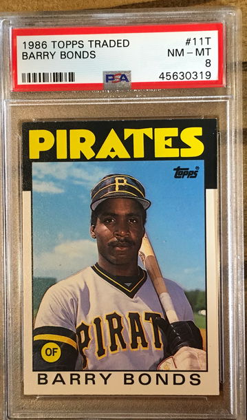 1986 Topps Traded Barry Bonds #11T