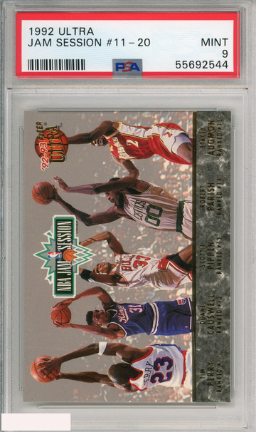 1992 ULTRA JAM SESSION #11-20 HOF PSA 9 MINT
