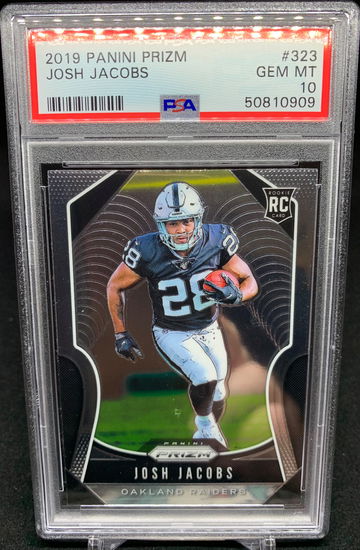 2019 Panini Prizm Josh Jacobs - PSA 10