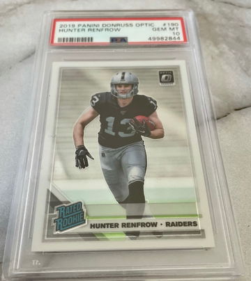 2019 Optic Hunter Renfrow Psa 10