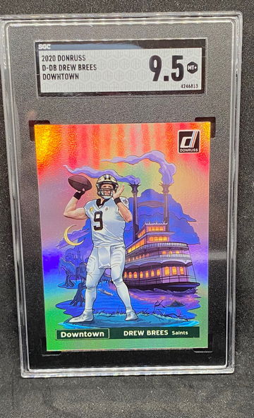 2020 Donruss Downtown Drew Brees