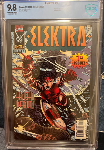 Elektra #1 1996 CBCS 9.8