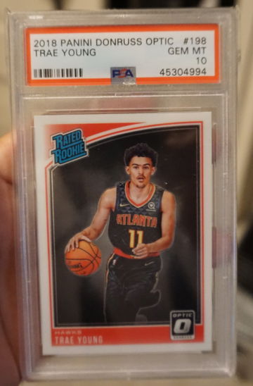 2018-19 Trae Young Optic (PSA 10)