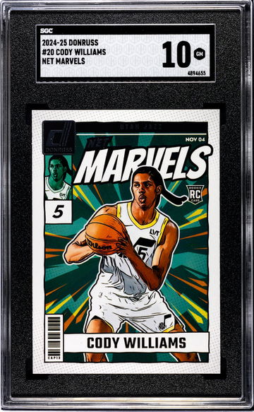 2024 Donruss #20 Cody Williams Net Marvels SGC 10