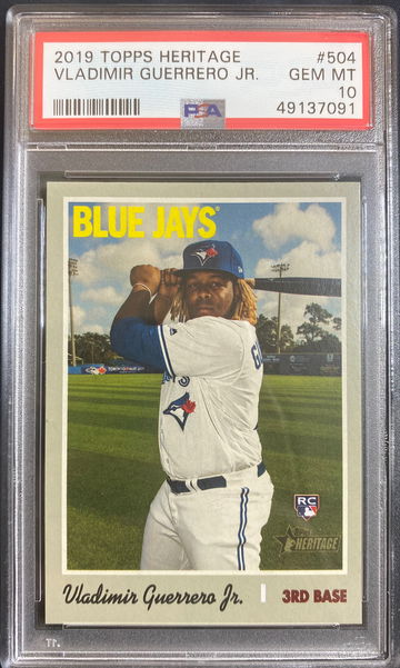 Vladimir Guerrero Jr Heritage HN PSA 10