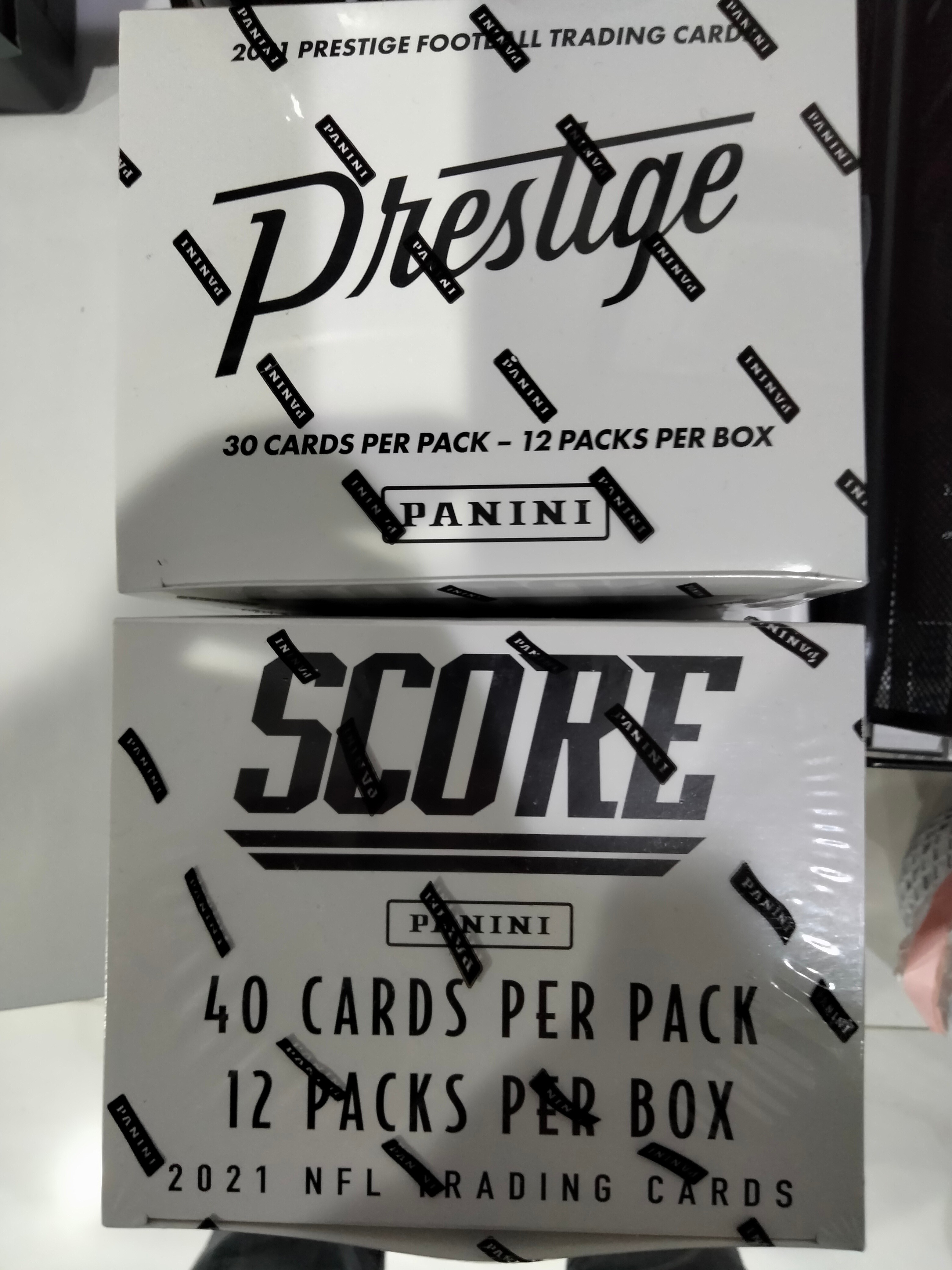 2021 Score & Prestige Fat Pack Box