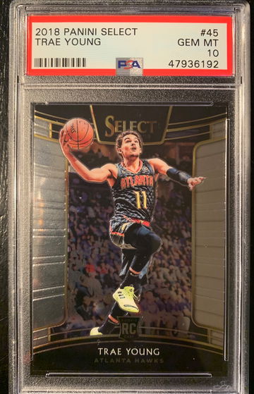 2018 Select Trae Young PSA 10