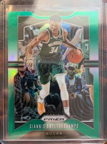 Giannis Antetokounmpo 2019 Prizm Green