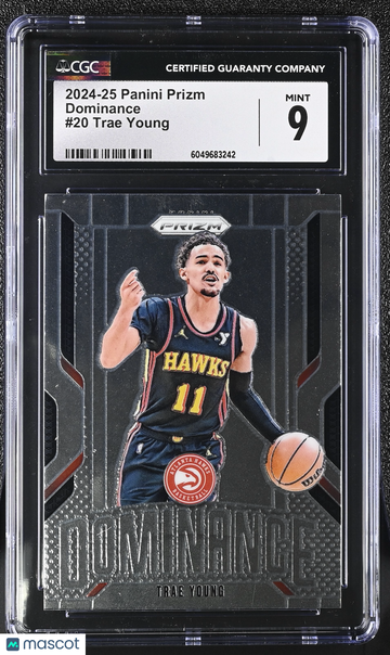 2024-25 Panini Prizm Trae Young #20 Dominance CGC 9