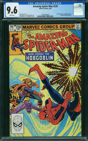AMAZING SPIDER-MAN #239, CGC 9.6 NM+