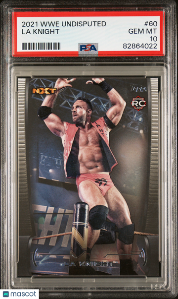 La Knight 2021 Topps WWE Undisputed #60 PSA 10