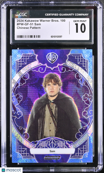 2024 Kakawow Warner Bros. 100 Sam #PW-GF-51 Chinese Pattern /145 CGC 10