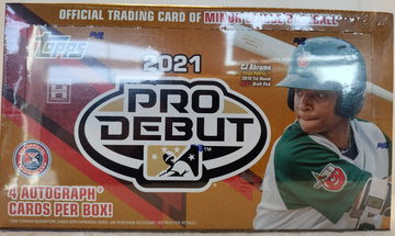  2021 Topps Pro Debut Hobby Box Factory Sealed 24 Packs 4 Autos Box!!🧨🧨🧨🧨