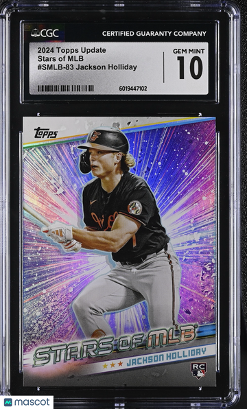 2024 Topps Update Jackson Holliday #SMLB-83 Stars of MLB CGC 10