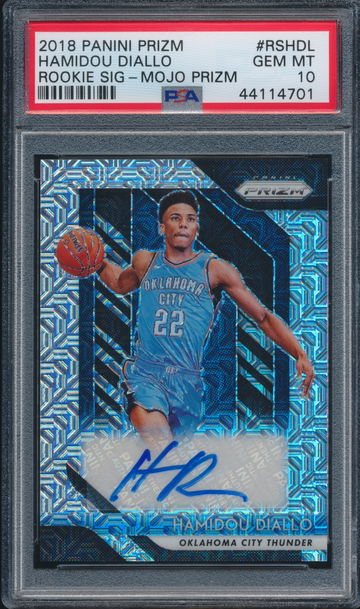 Hamidou Diallo Prizm Mojo #/25 PSA 10 C