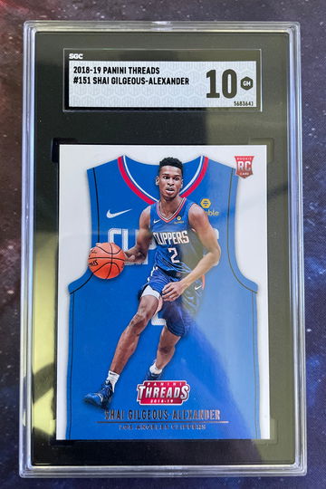 2018-19 Panini Threads #151 SHAI GILGEOUS ALEXANDER