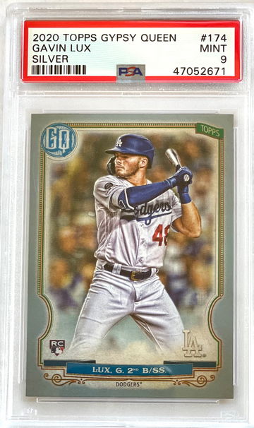 Gavin Lux 2020 Topps Gypsy Queen RC Silver PSA9 Mint