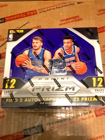 2018 FOTL Prizm Basketball Hobby Box