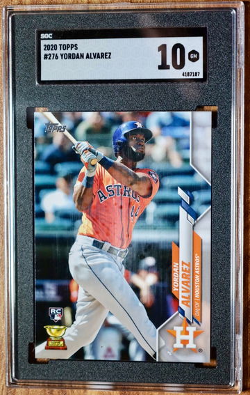 2020 Topps Chrome Yordan Alvarez
