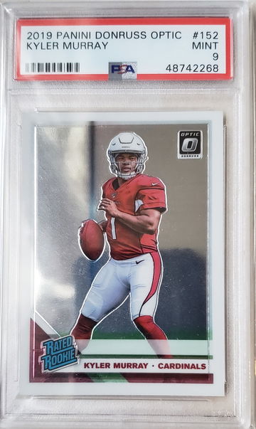 2019 Panini Donruss Optic Kyler Murray Rookie Card RC PSA 9 #152