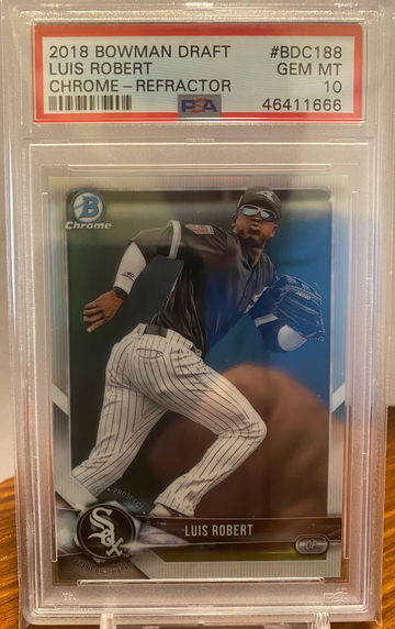 Luis Robert Bowman Chrome Refractor PSA 10