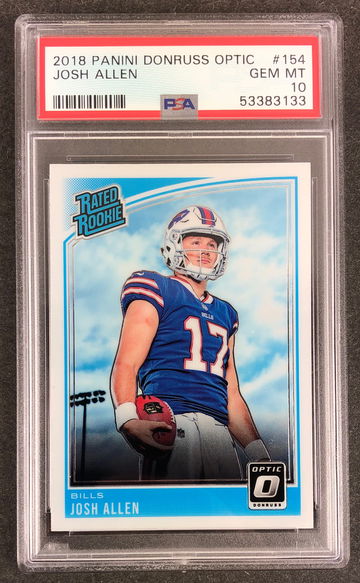2018 Panini Donruss Optic Josh Allen