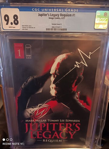 Jupiters Legacy Requiem #1 Variant Cover JOCK!