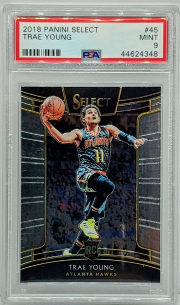 2018 Select Concourse Trae Young PSA 9