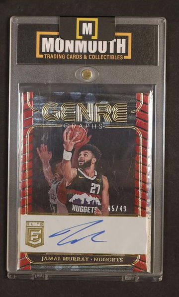 2022-23 Panini Elite #GG-JMY Jamal Murray Genre Graphs /49 Auto