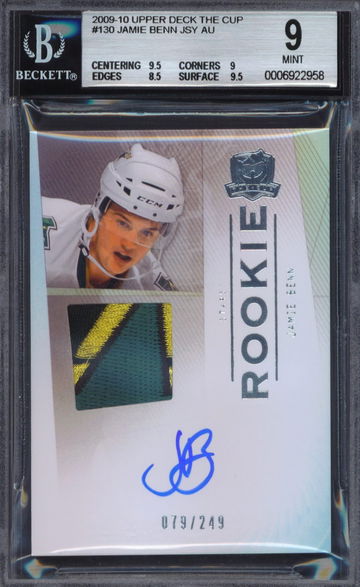 2009-10 The Cup #130 Jamie Benn Patch Auto Rookie /249