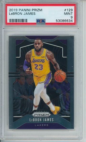 2019 Panini Prizm LeBron James PSA 9 Mint