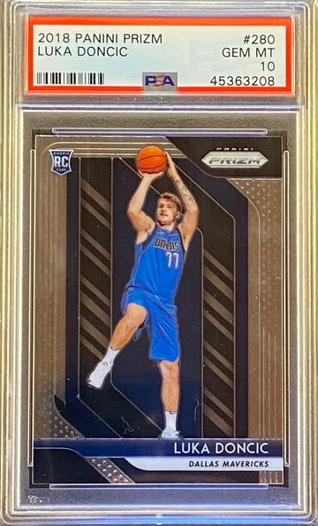 Luka Doncic 2018 Panini Prizm PSA 10