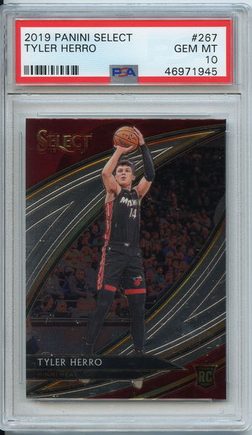 Tyler Herro Courtside PSA 10