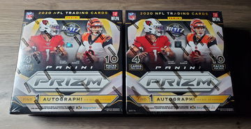 2020 Prizm Football Mega Box (2 boxes)