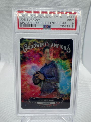 2020Upper Deck Goodwin Champions Joe Burrow Holo RC
