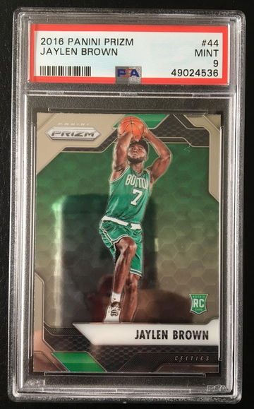 2016 Jaylen Brown Panini Prizm #44 PSA 9