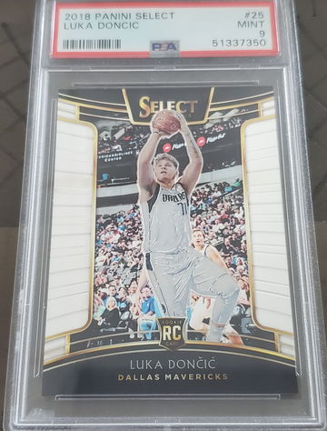 LUKA DONCIC 2018 SELECT CONCOURSE PSA 9