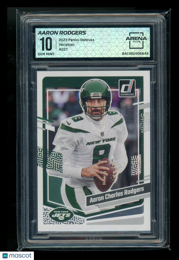 2023 Panini Donruss Aaron Rodgers #227 Variation Arena Club 10