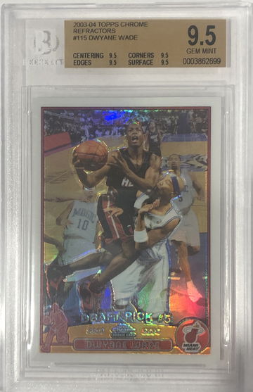 Dwyane Wade Chrome Refractor