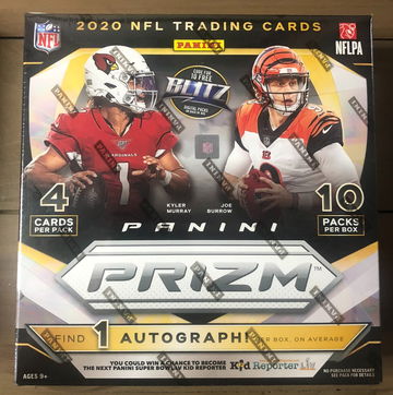 2020 Prizm Football Mega Box - Walmart Sealed