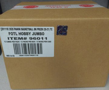 2020-21 Panini Prizm NBA Basketball Hobby Sealed CASE (12 Boxes) 