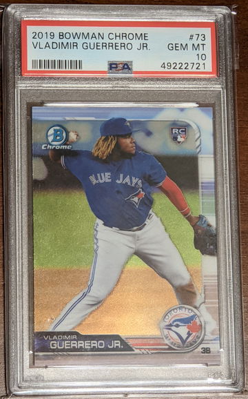 2019 Bowman Chrome Vladimir Guerrero Jr. RC PSA 10