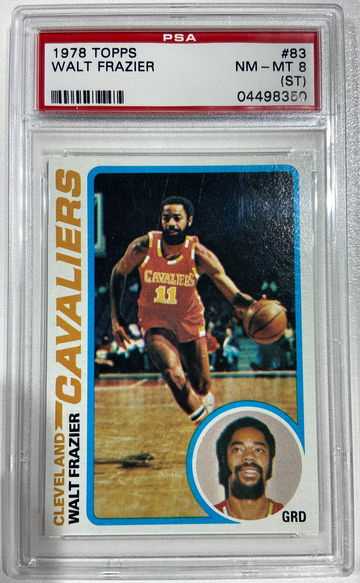 1978 Topps Walt Frazier PSA 8