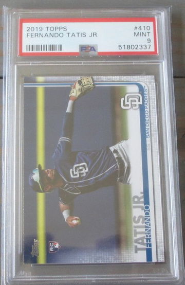 Fernando Tatis Jr. RC 2019 Topps #410 PSA 9