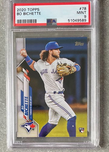 Bo Bichette 2020 Topps PSA9 
